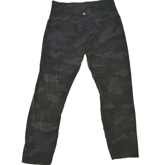 Lululemon Align High Crop Leggings Camo Size 10 - Picture 5 of 8